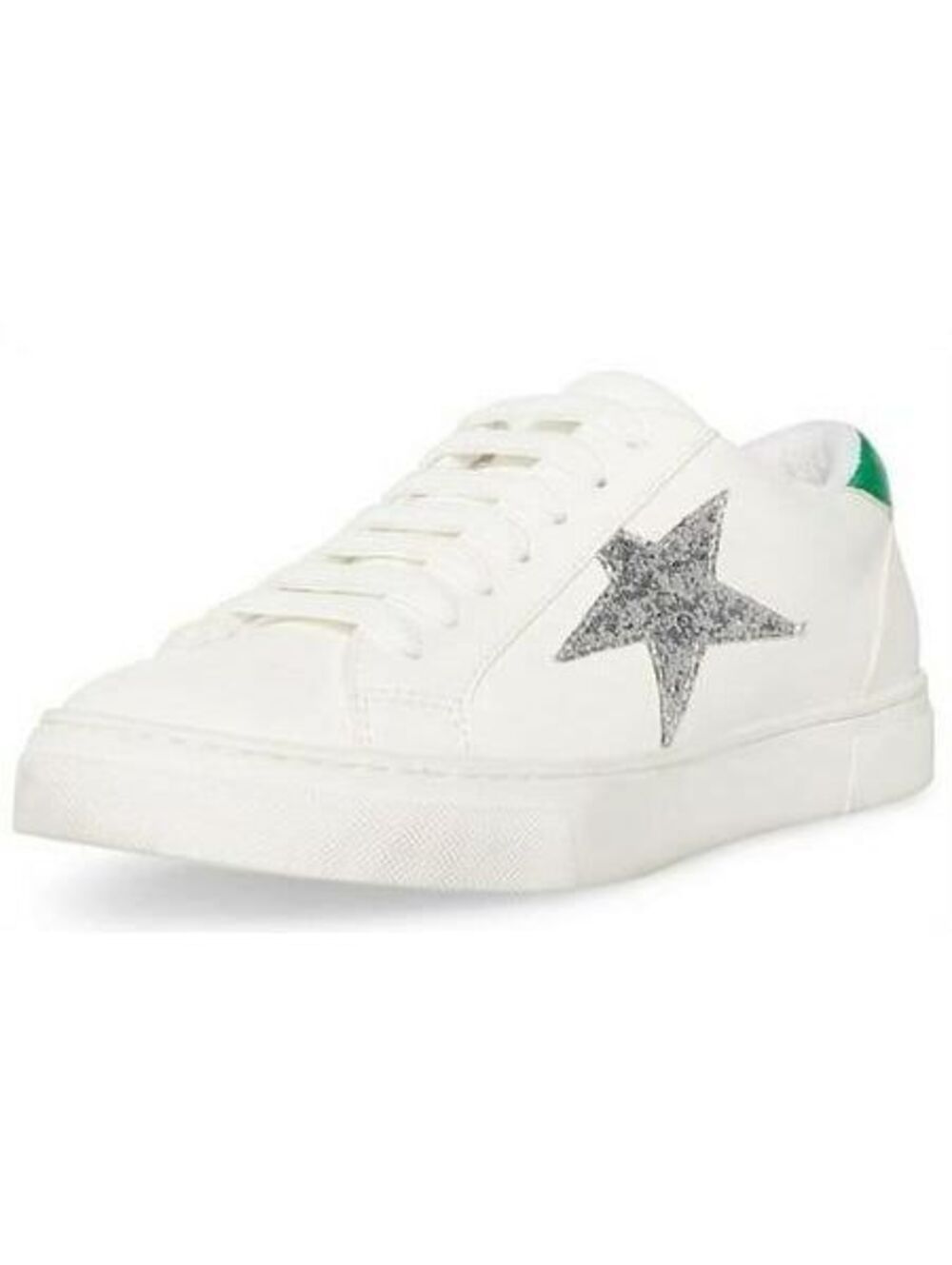 Steve Madden Rezume Sneakers (White/Green 6) ($89)